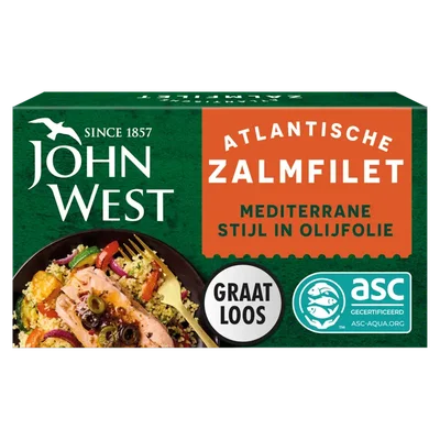 John West Atlantische Zalm Mediterraans ASC