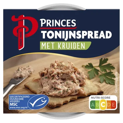 Princes Tonijspread met kruiden