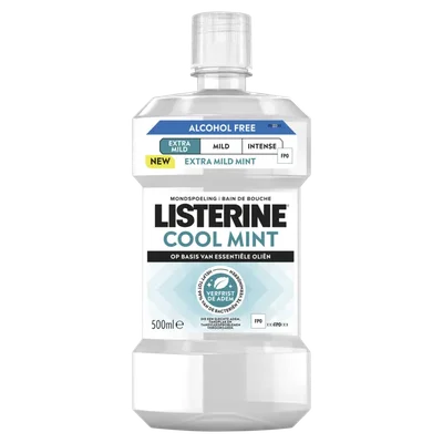 Listerine Coolmint alcoholvrij extra mild