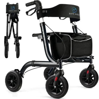 Safe Age Rollator zwart