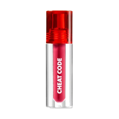 Trouble Maker Cheat Code Hydrating Lip Gloss Stain Firewall Hot Pink