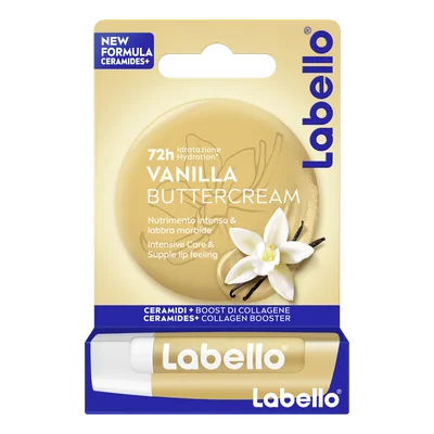 Labello Vanilla Buttercream 24u Hydratatie Lippenbalsem