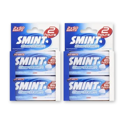 Smint Clean breath peppermint 2-pack