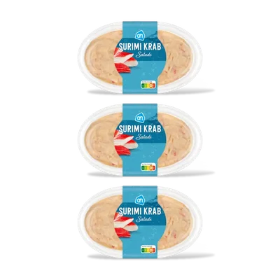 AH Surimi krab salade 3-pack