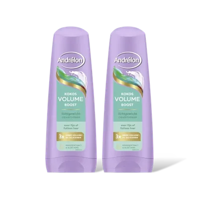 Andrélon Kokos volume boost conditioner 2-pack
