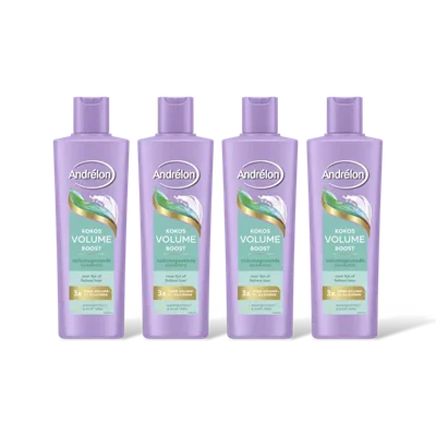 Andrélon Kokos volume boost shampoo 4-pack