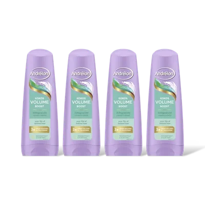 Andrélon Kokos volume boost conditioner 4-pack
