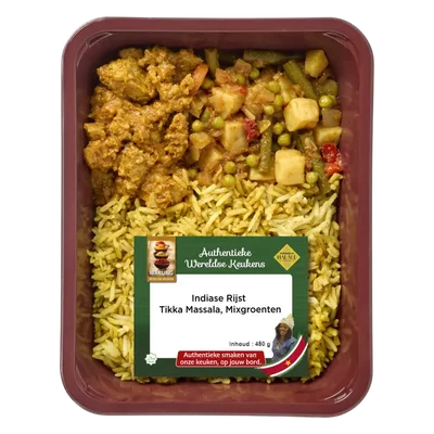 Warung Indiase rijst tikka massala