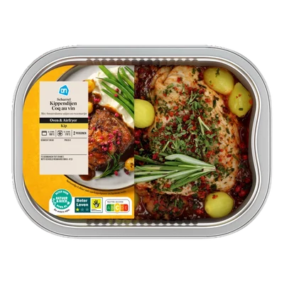 AH Oven scharrel kippendijen coq au vin