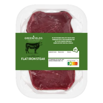AH Greenfields Greenfields flat iron steak
