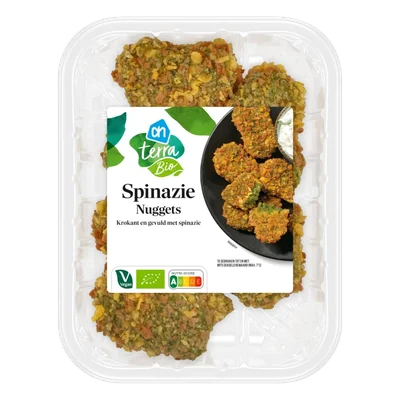AH Terra Plantaardige nuggets spinazie