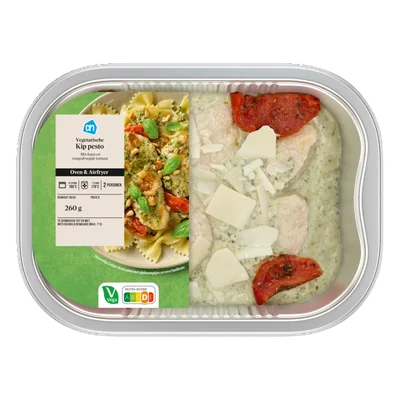 AH ovenschotel vega kip pesto