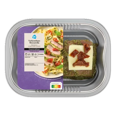 AH Ovenschotel varkenshaas mozzarella