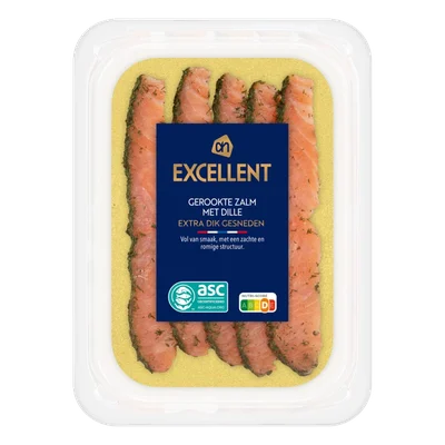 AH Excellent Gerookte zalm met dille