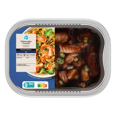 AH Ovenschotel zalm in teriyakisaus