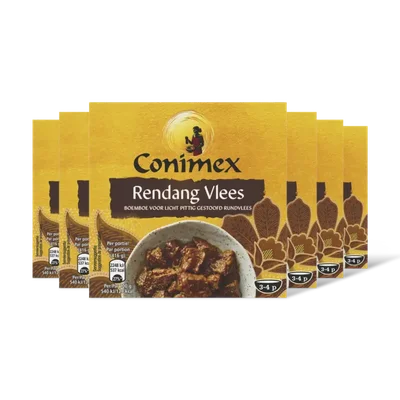 Conimex Rendang vlees boemboe 6-pack