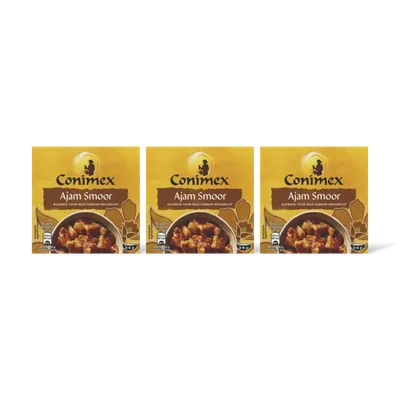 Conimex Ajam smoor boemboe 3-pack