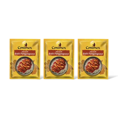 Conimex Babi pangang saus 3-pack