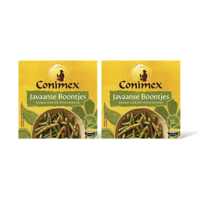 Conimex Javaanse boontjes boemboe 2-pack