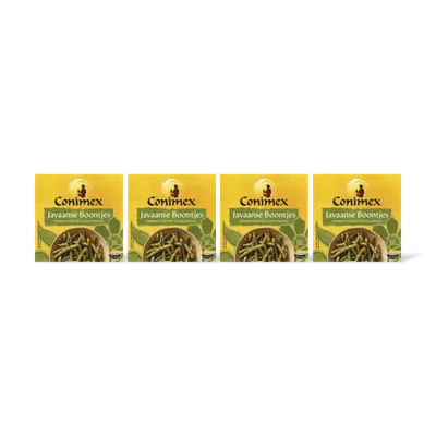 Conimex Javaanse boontjes boemboe 4-pack