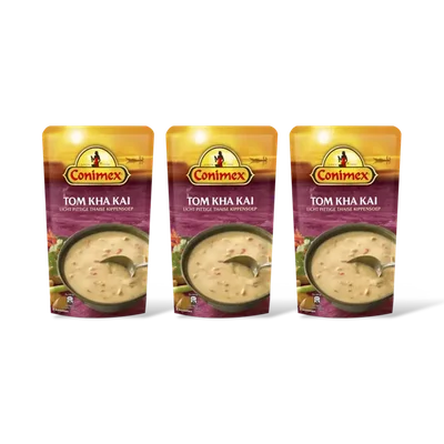 Conimex Tom kha kai soep 3-pack