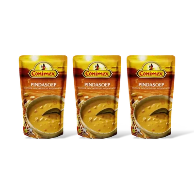 Conimex Romige indonesische pindasoep 3-pack