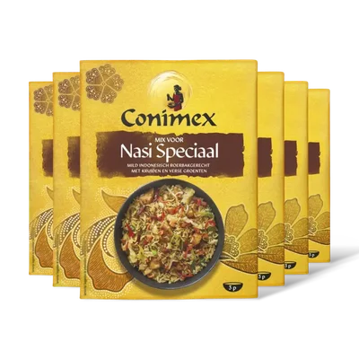 Conimex Mix voor nasi speciaal 6-pack
