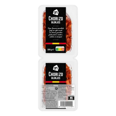 AH Chorizo blokjes