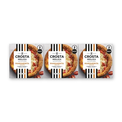 Crosta & Mollica Pizzetta margherita 3-pack