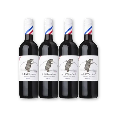 Fat bastard Fat bastard Merlot 4 flessen