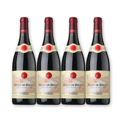 E. Guigal E. Guigal Côtes du Rhône 4 flessen