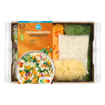 AH Gesneden verspakket pompoen risotto