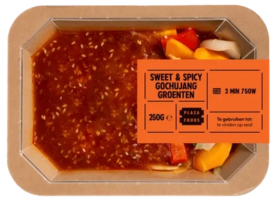 Plaza Foods Sweet & spicy gochujang groenten