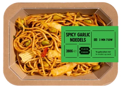 Plaza Foods Spicy garlic noedels