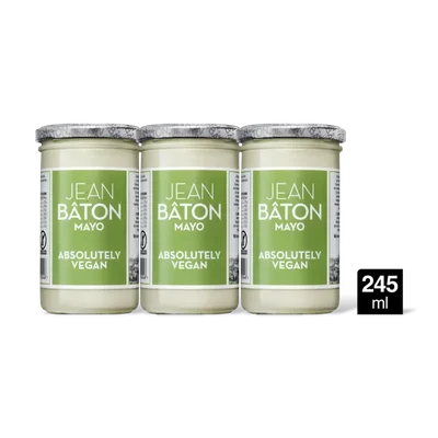 Jean Bâton Mayo absolutely vegan 3-pack