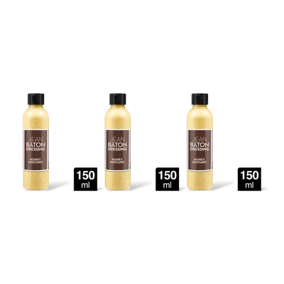 Jean Bâton Dressing honey mustard 3-pack