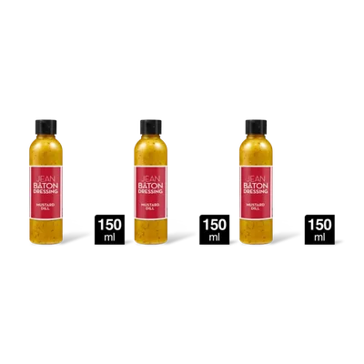 Jean Bâton Dressing mustard dill 3-pack