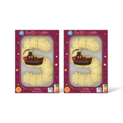 AH Luxe chocoletter witte chocolade 2-pack
