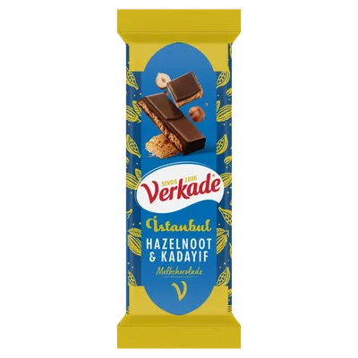 Verkade Istanbul hazelnoot & kadayif reep