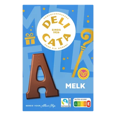 Delicata Chocoladeletter melk A