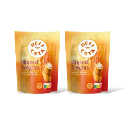 Delicata Dipped delights amandel kaneel 2-pack