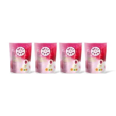 Delicata delights framboos witte chocolade 4-pack
