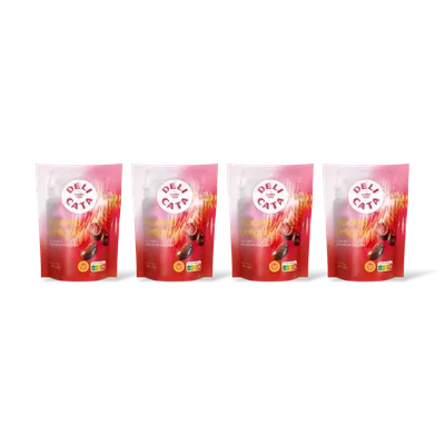 Delicata delights aardbei melkchocolade 4-pack
