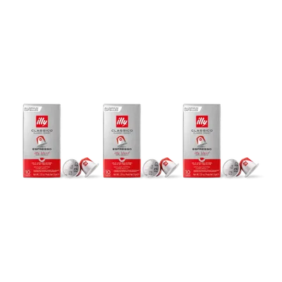 illy Classico espresso capsules 3-pack