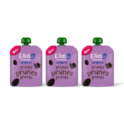 Ella's kitchen Biolgische pruimen 4m+ 3-pack