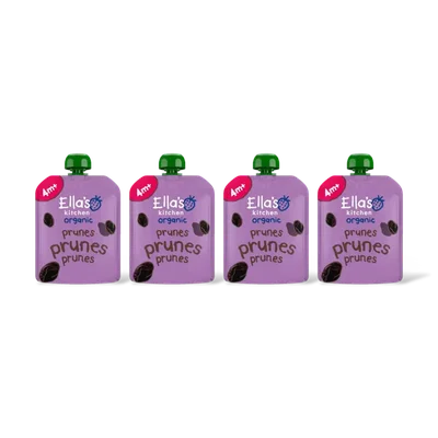 Ella's kitchen Biolgische pruimen 4m+ 4-pack