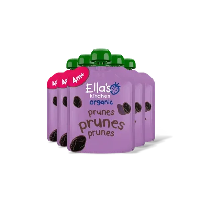 Ella's kitchen Biolgische pruimen 4m+ 5-pack