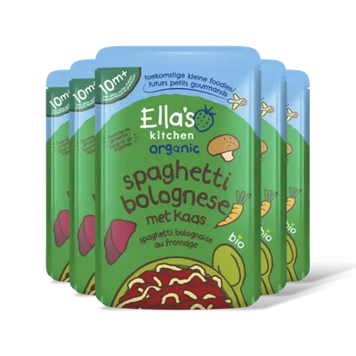 Ella's kitchen Spaghetti bolognese met kaas 10m+ 5-pack