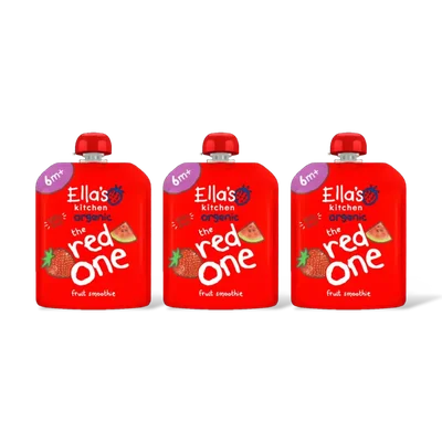 Ella's kitchen Fruit smoothie the red one 6m+ bio 3-pck