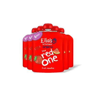 Ella's kitchen Fruit smoothie the red one 6m+ bio 5-pck